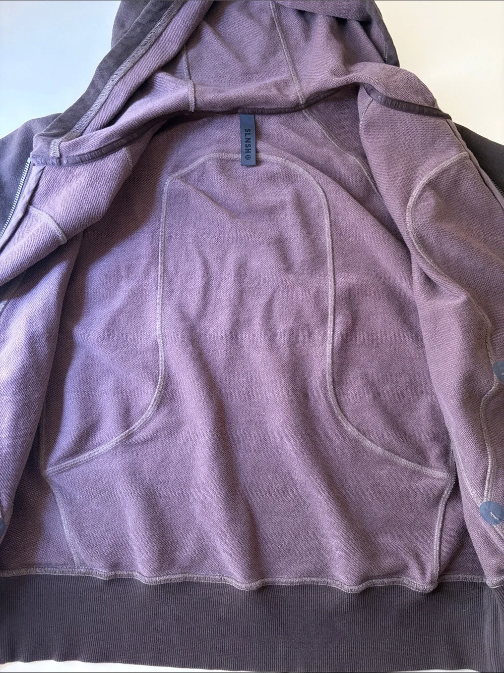 Lululemon Faded French Terry Full Zip Hoodie SLNSH Collection